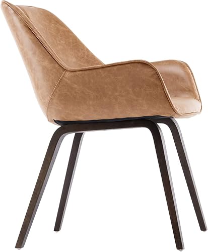 Miniatura 35 de Sillas de sala de cuero sintético, sillas de comedor Marrón,Marfil,Amarillo,https://www.amazon.com/dp/undefined