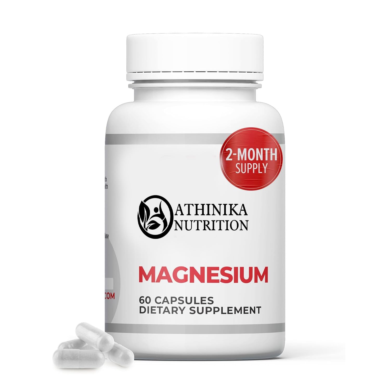 Magnesium Supplements - High-Absorption Magnesium Citrate for Sleep, Muscle & Nerve Support, Cardiovascular & Heart Health - 60 Capsules-image-8