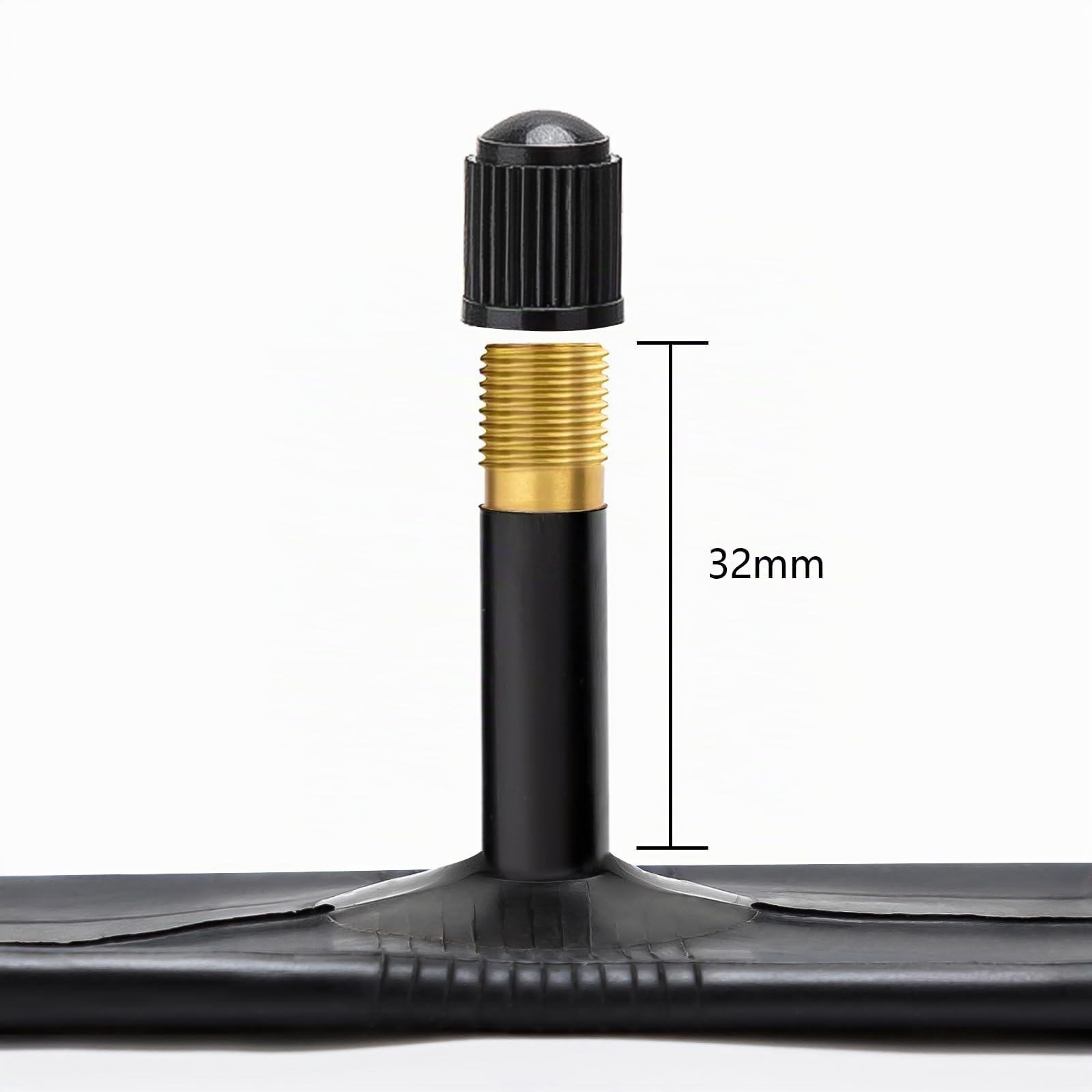 YunSCM 2 Piezas 47/57-305 Engrosado Cámara 12/12 1/2x1.75/2.25 AV32mm Valve Compatible 12 Pulgadas para Carro de Bebe Cámara de Aire 12/12.5x1.75 12/12.5x1.95 12/12.5x2.125 12/12.5x2.1 12/12.5x2.25