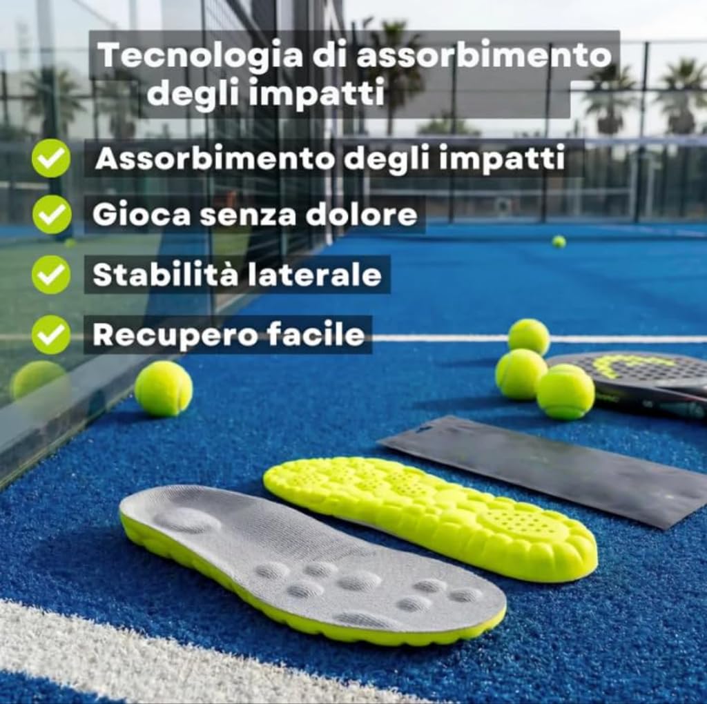 Flexora Solette Massaggianti (Grigio Un Paio, 39-40)