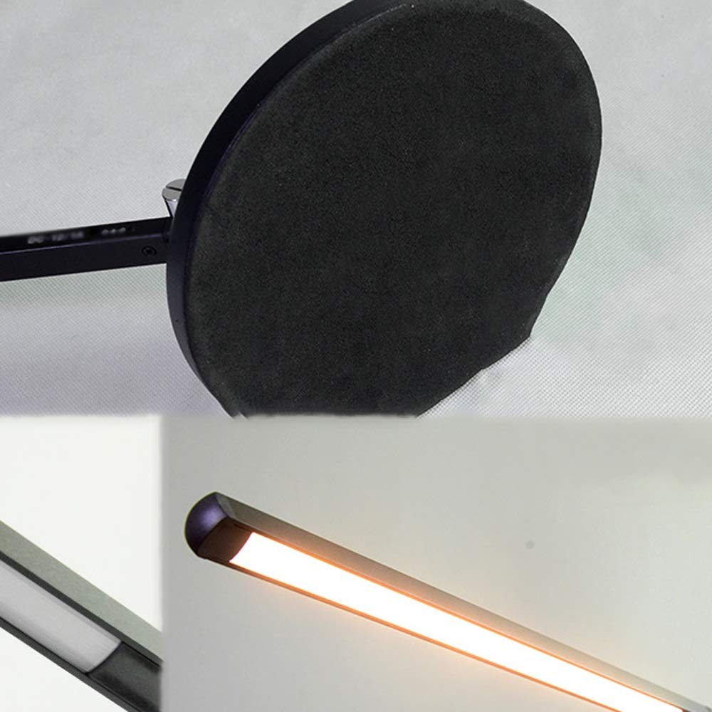 Tischlampe Metallschwung Arm Arm Desk Lampe, Flexible Tischlampe, wiederaufladbare Tischlampen, dimmbare Klapptischlampe, energiesparende dimmbare, Bett- und Tischlampen (Silber) Innovate