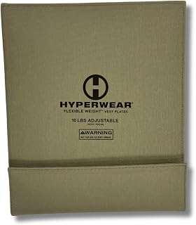Hyperwear FlexLoad™ Soft Rucking Weight Plates – Adjustable, Flexible Training Weights for Rucks & Weighted Vest Workouts