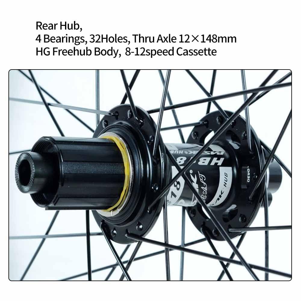 26/27,5/29 Zoll XC/DH MTB Boost Vorderräder oder Hinterräder, 7-12S
