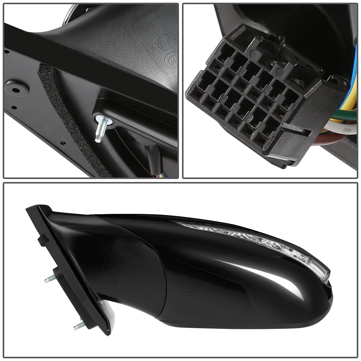 Amazon.com: DNA Motoring OEM-MR-HY1320212 Heated Powered  