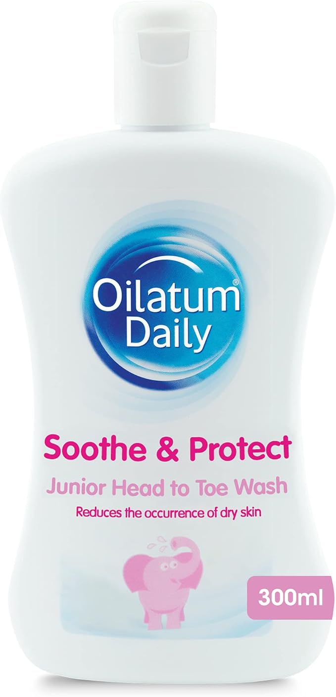 Oilatum Daily Soothe & Protect Junior Head to Toe Wash for Dry