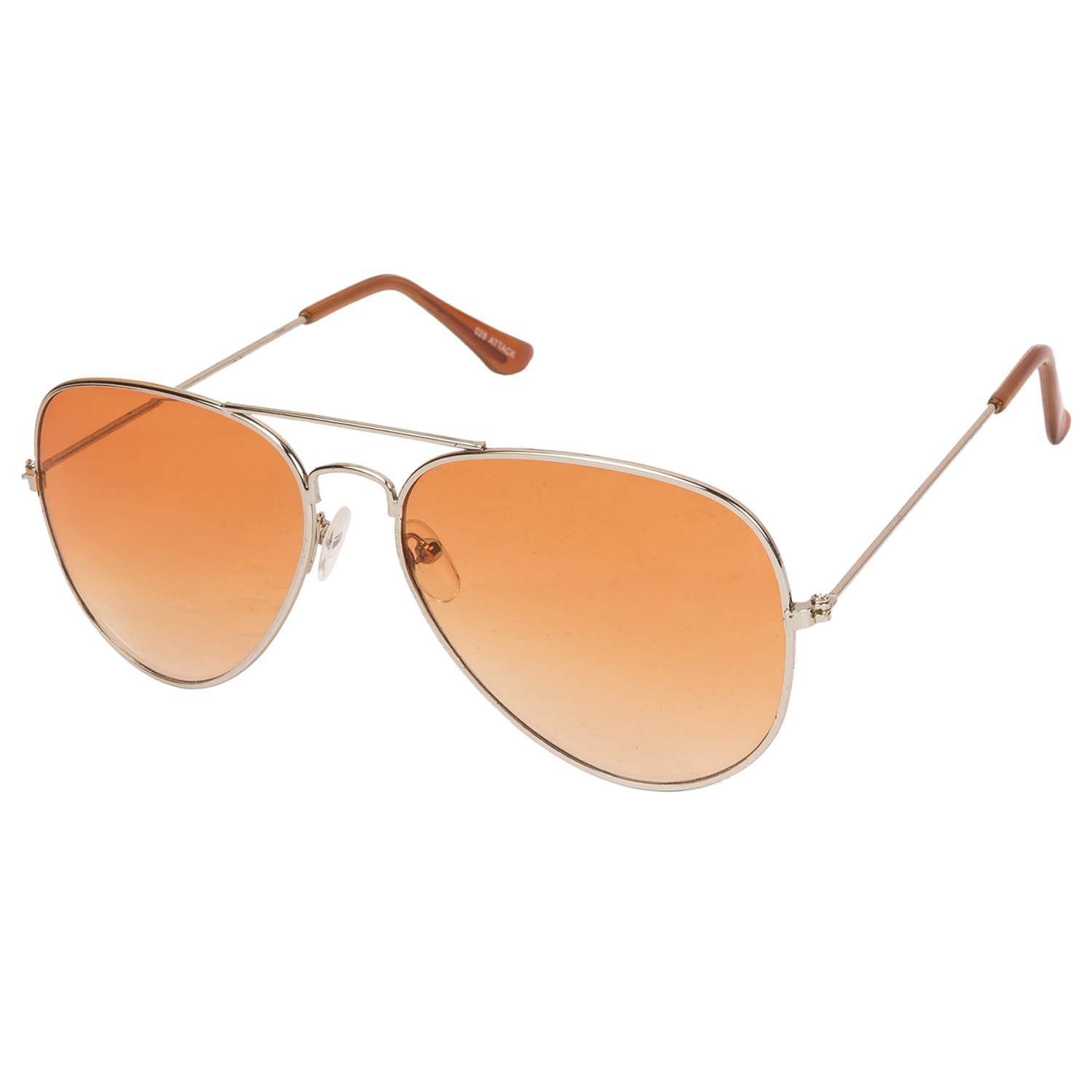 Classic Aviator Shape Silver-Orange UV Protection Sunglasses For Men & Women [MA-008-S7 ]-image-42