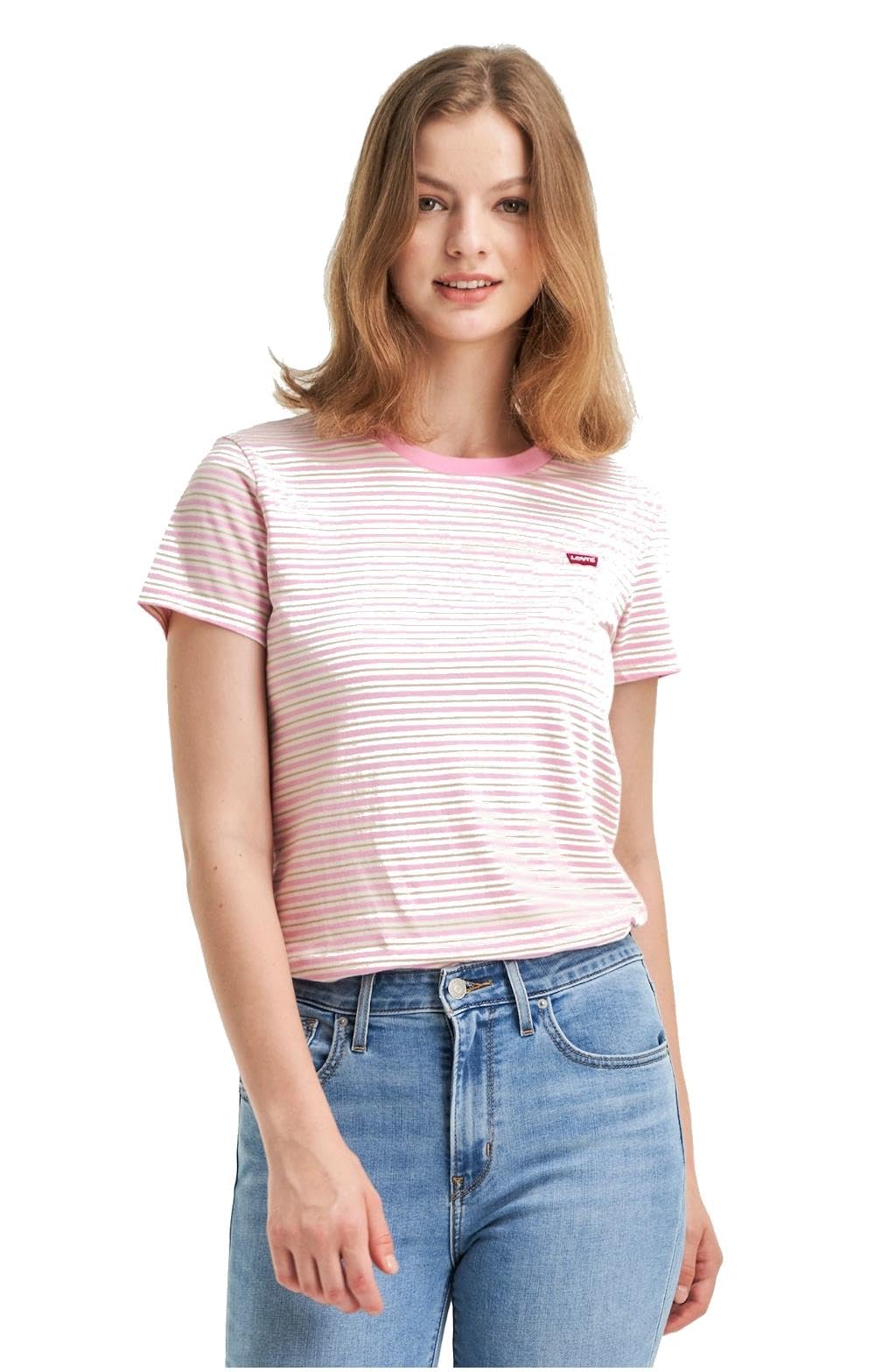 Levi's Camiseta Levis tee Turmeric Begonia Pink