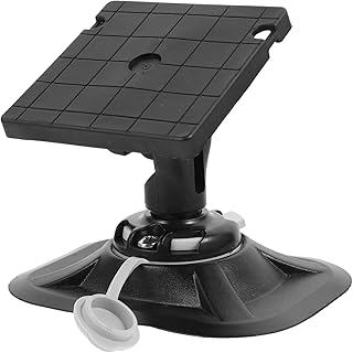 Gadpiparty Support de détecteur de Poisson pour pôle Porte-Canne à pêche Couler épargnant Support de Rangement résistant à l'usure Accessoires de détecteur de Poisson Nylon Black