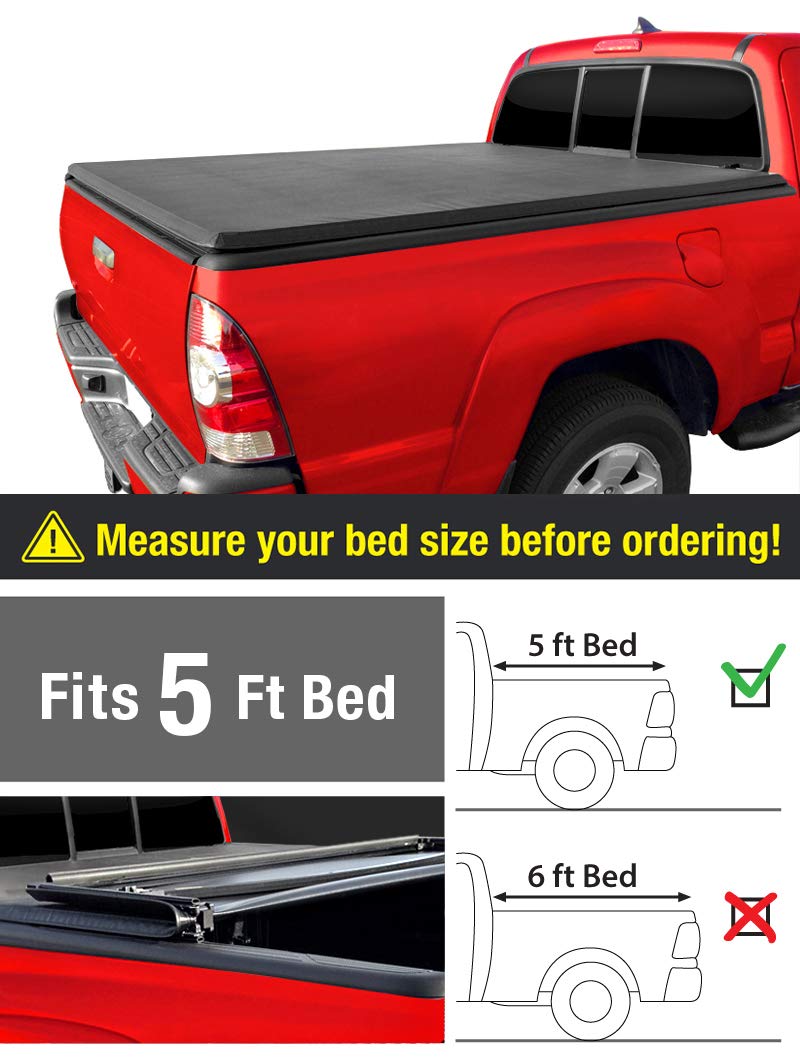 Maxmate Soft Tri Fold Truck Bed Tonneau Buy Online In Dominican Republic At Desertcart