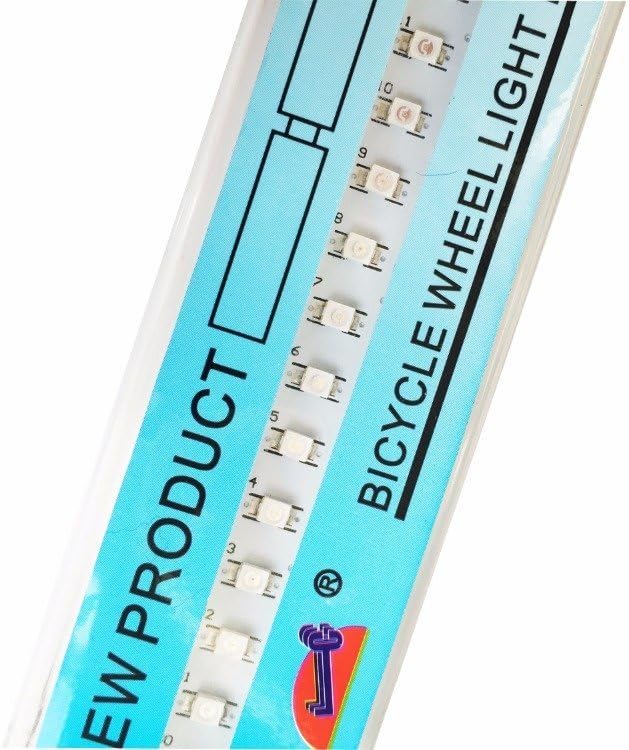 Yosky Bike Light for Wheels,32 LED Cycling Bikes Bicycles Motorcycle Rainbow Wheel Signal Tire Bicycle Spoke Light Hub Light