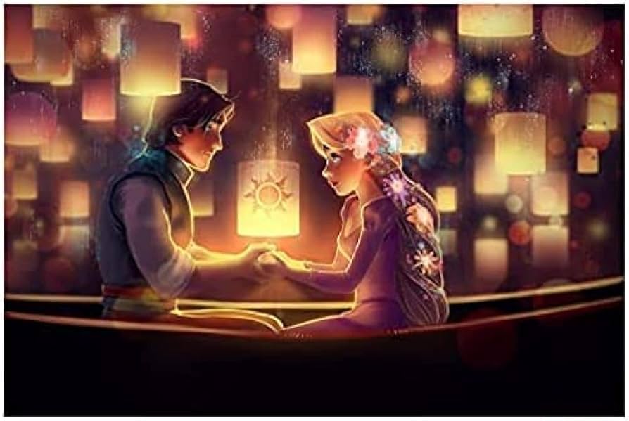 【ラプンツェル様用】BEYOND DAWN / In Reverie Amazon | WingkinDIYダイヤモンドアートおとぎ話の世界