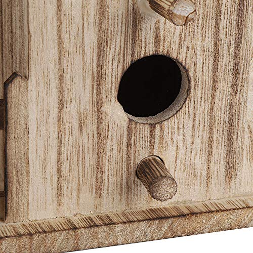 Fockety Casetta per Uccelli in Legno, Casetta per