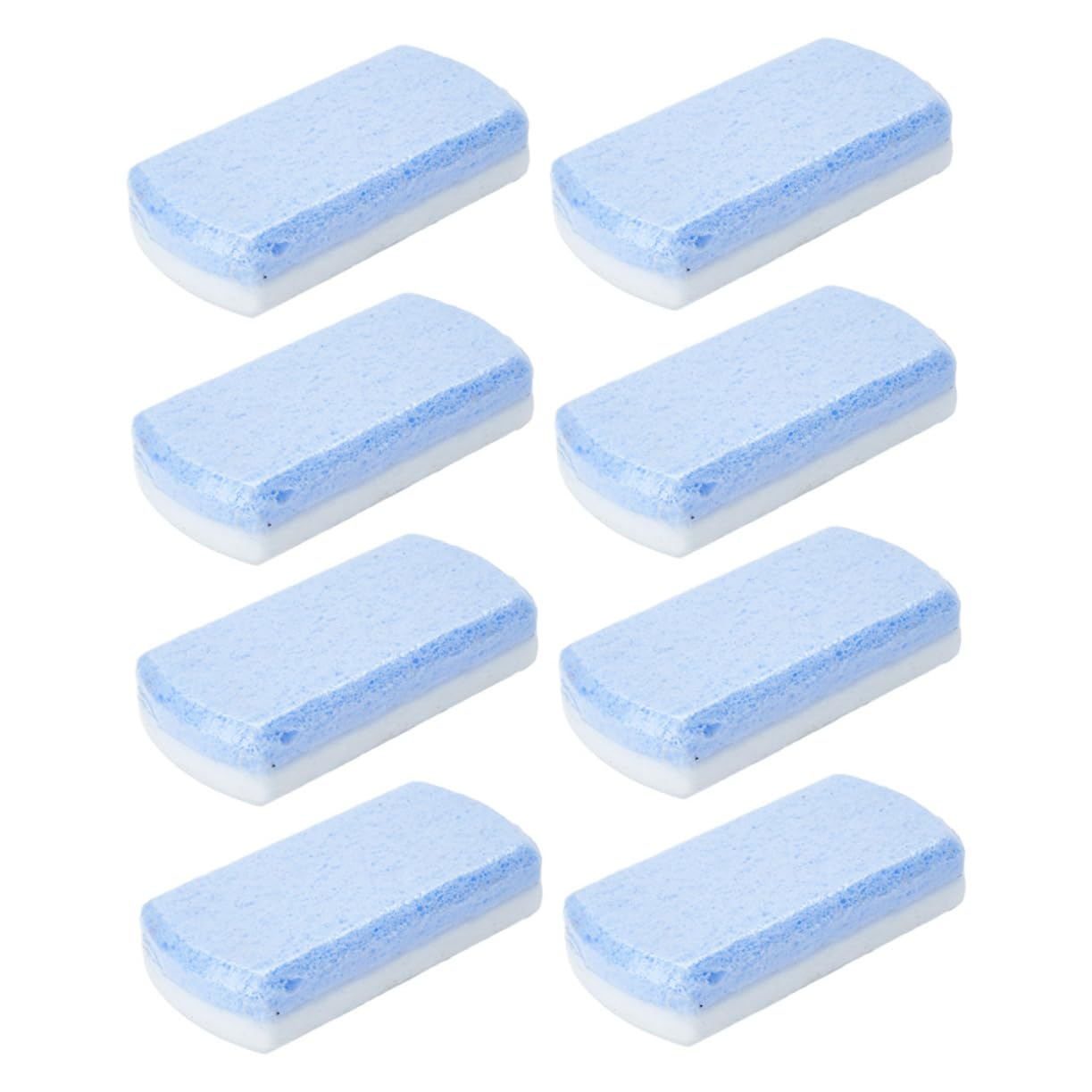Beatifufu Foot Care Kit 8 Pcs Foot Pumice Stone Remover Foot Scrubber Pedicure Exfoliation Tool