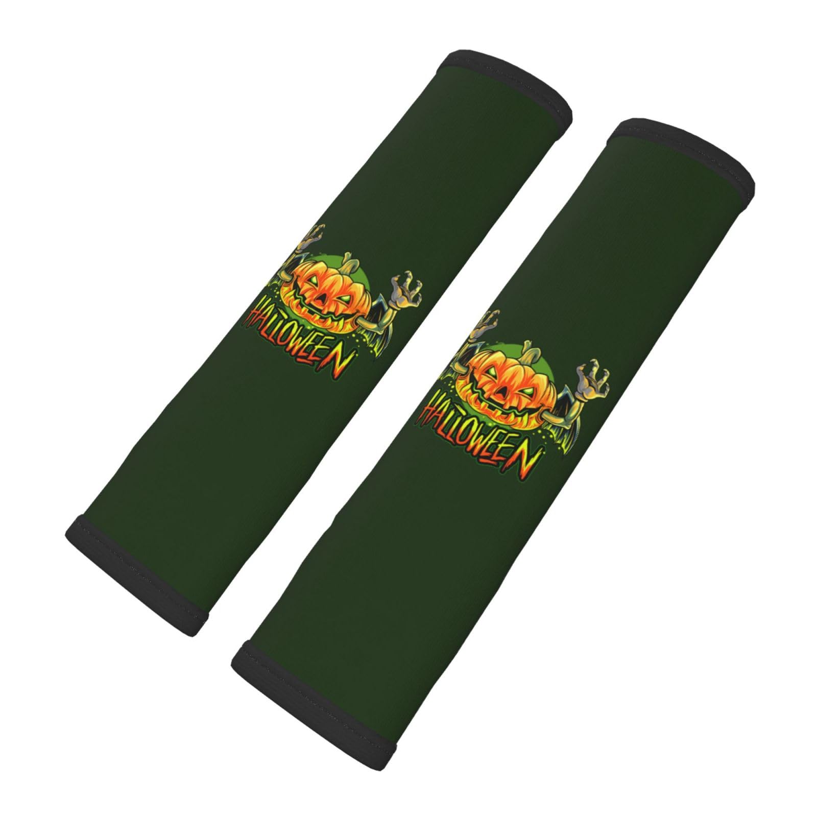 Horeset Halloween Black Cat Pumpkin Car Seat Belt Pad Covers - Set Of 2, Universal Fit, Soft Polyester - View #8