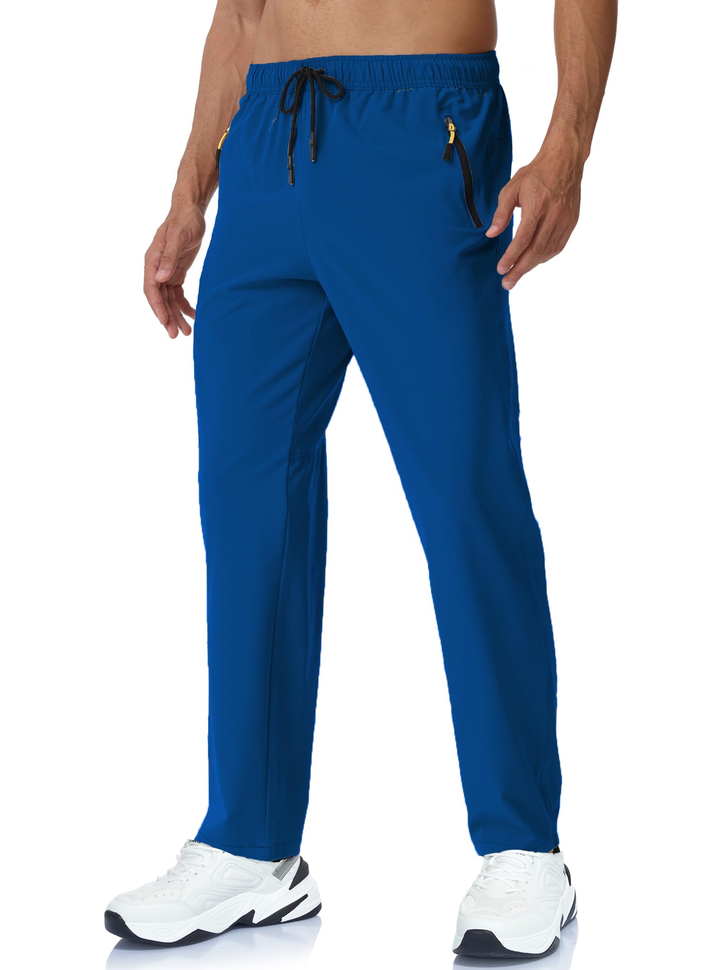 Rapoo Mens Lightweight Hiking Pants Quick Dry Stretch Joggers for Running Workout Casual