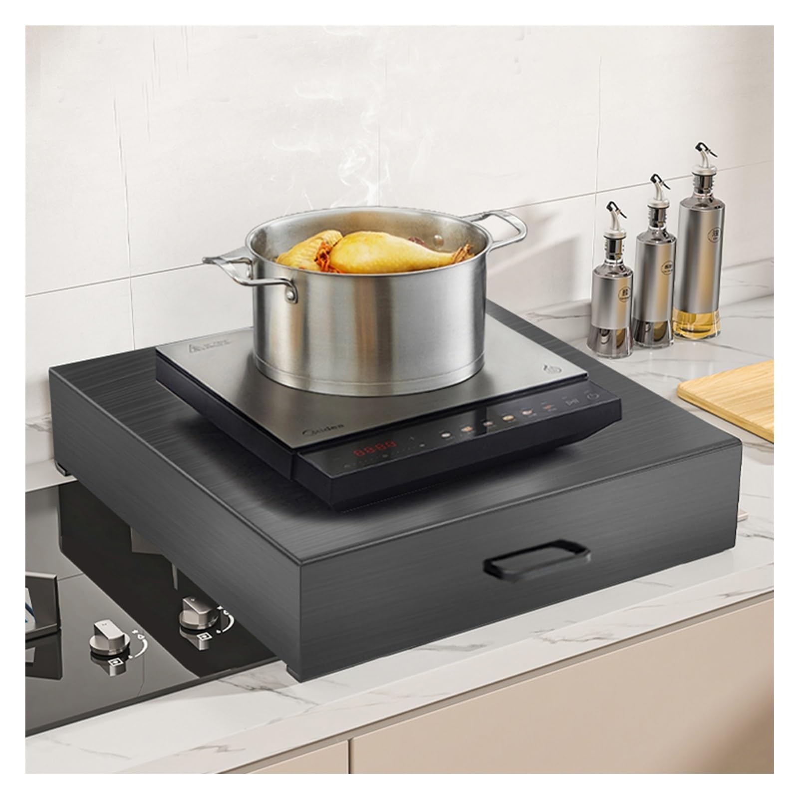 Couvre plaque de cuisson gaz pour garder une cuisine propre après chaque friture