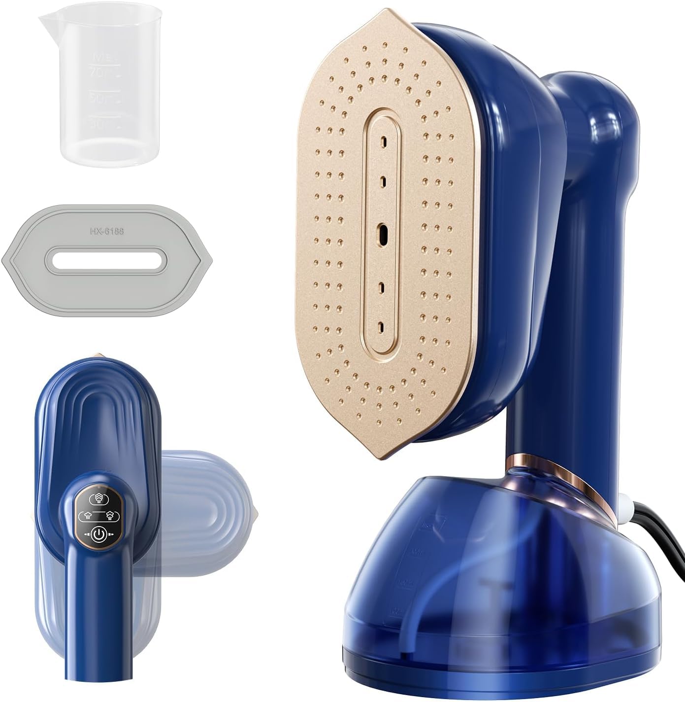 スチームアイロン 180ml水タンク 2段階スチーム Amazon | アイロン スチームアイロン 200ML大容量水タンク 衣類