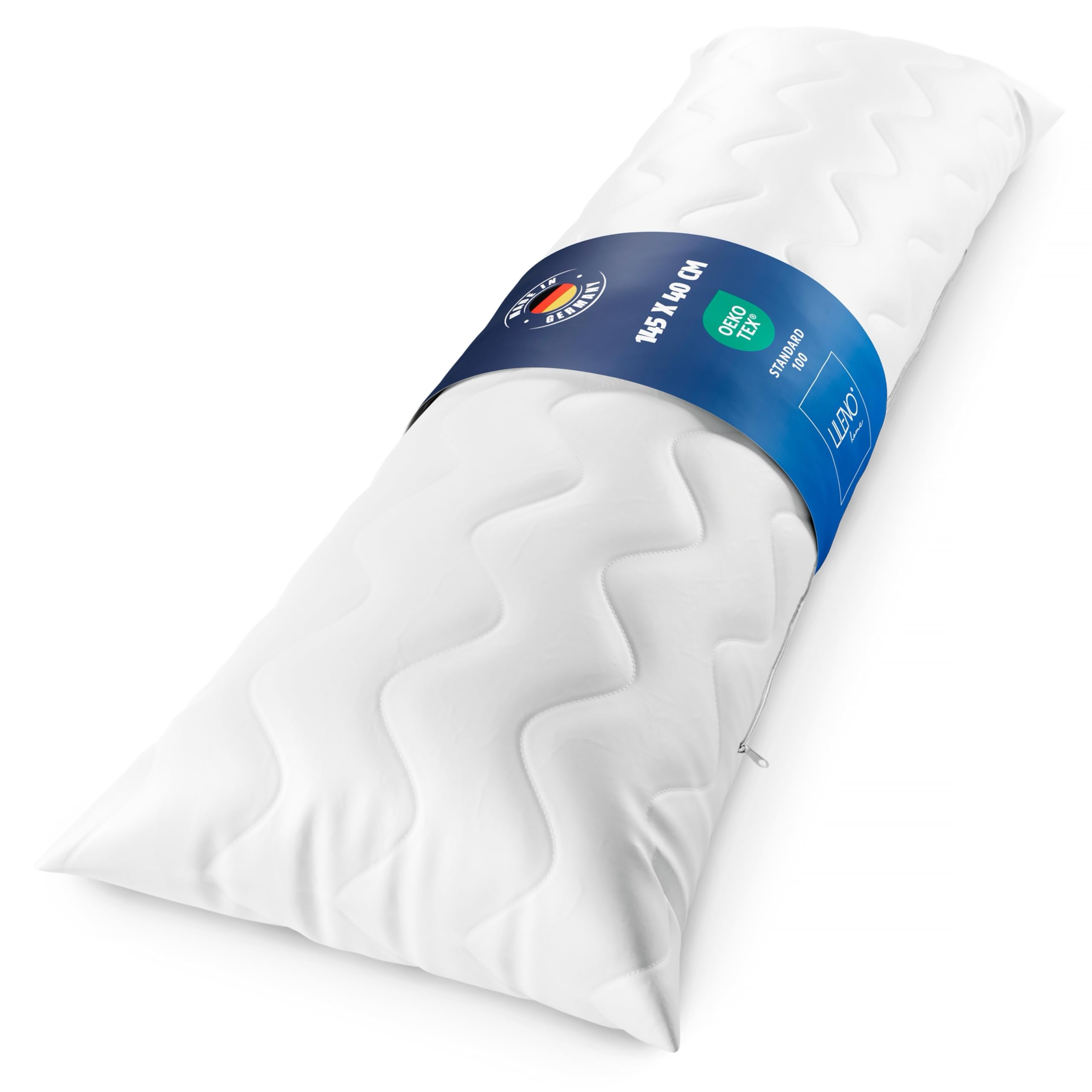 Cuscino Side Sleeper Hofmann Relax Germania Cuscino Ortopedico Per Dormire Laterale Hofmann - Misura 40x140 Cm, Ipoallergenico, Fatto In Germania Cuscino Posizionamento Laterale - Foto 2