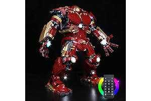 LED Light Kit Compatible with LEGO Hulkbuster 76210