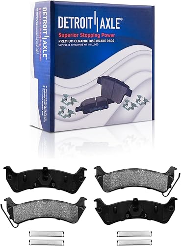 Miniatura 313 de Detroit Axle - Rotores de disco delantero de 10.827 in + pinza de freno lateral del pasajero de repuesto para Toyota RAV4 Prius V Lexus HS250H Scion