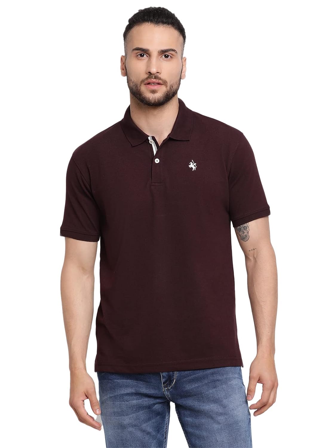 Cantabil Men's Cotton Blend Solid Polo Neck T-Shirt (Regular Fit) - Review, Price and Buying Guide