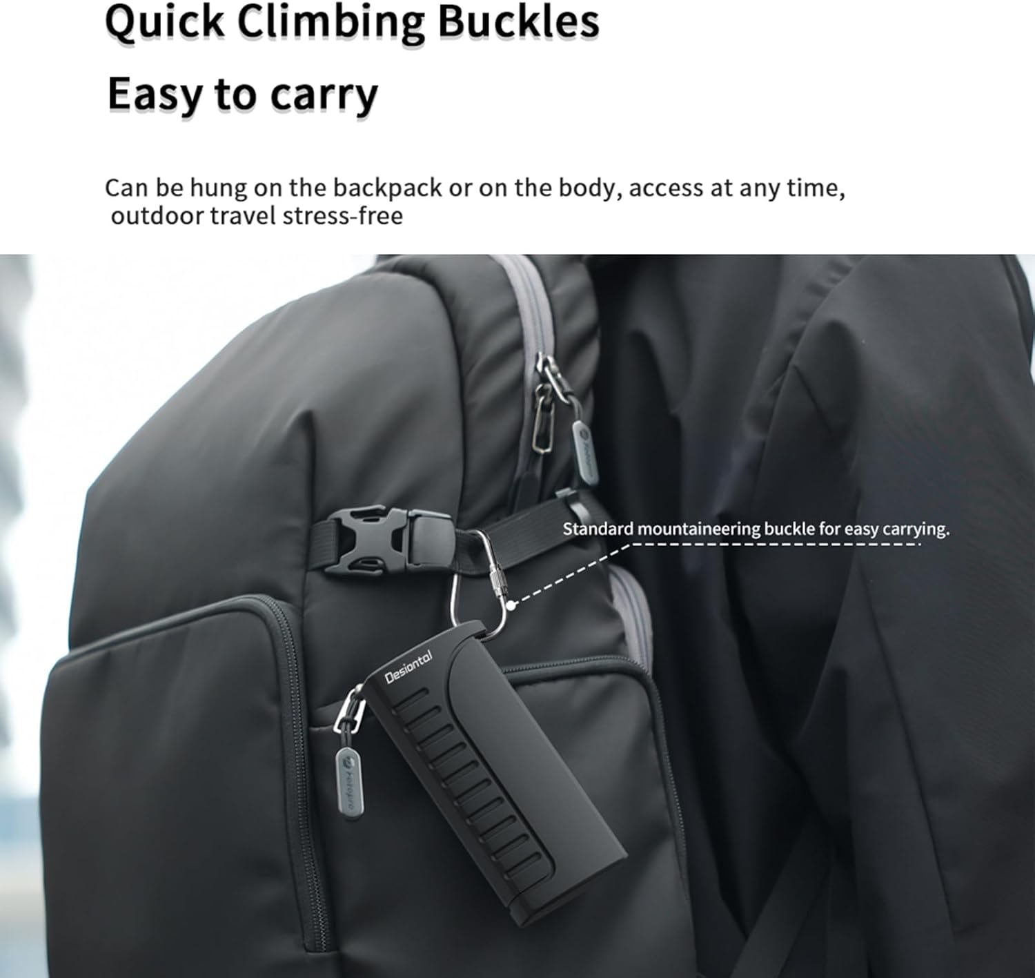Desiontal DK10 Quick Climbing Buckles