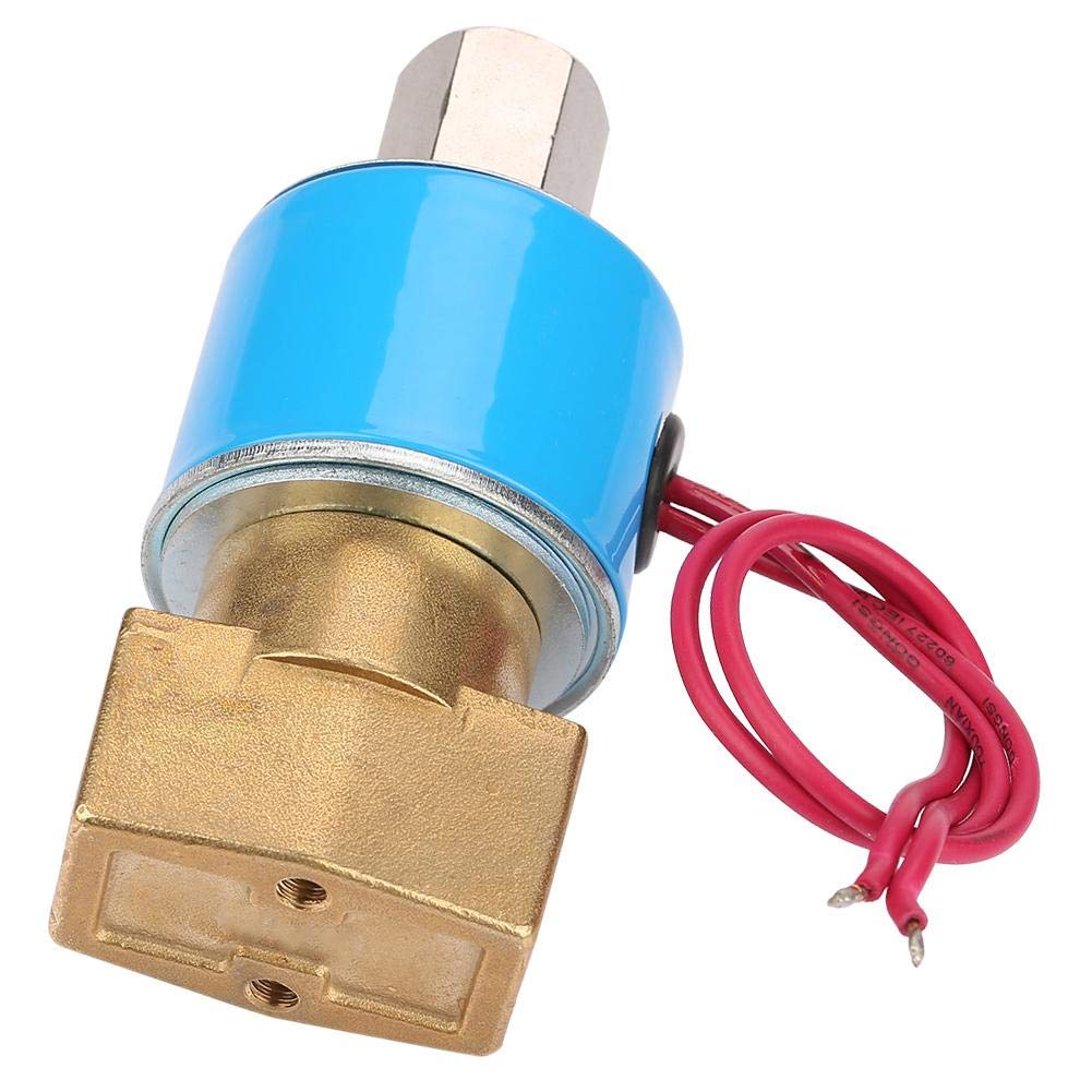 Electric Solenoid Valve, 3 Way Solenoid Valve G1/4 AC DC Solenoid Valve