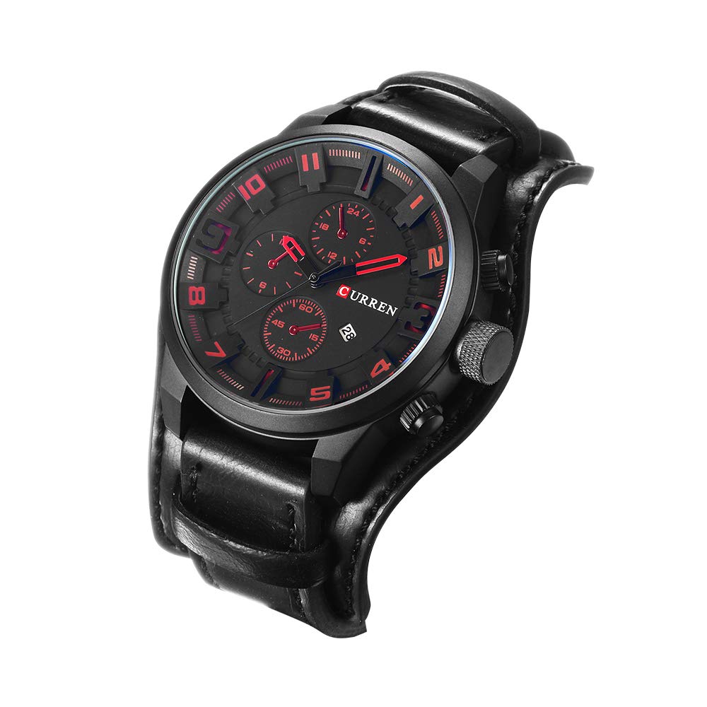 CURREN 8225 Quartz Leather Strap 30M Waterproof Watch, strap (B08395YFXD) Amazon Price History, Amazon Price Tracker
