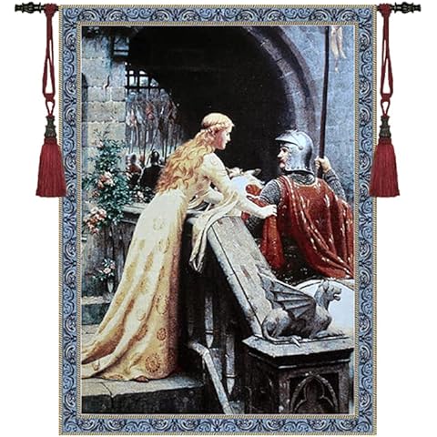 Artsence Tapestry The Godspeed Medieval Fine Art Tapestry Wall hanging 100% Cotton Size 55"x39" Cover