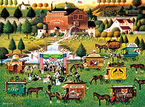 Buffalo Games - Charles Wysocki - Rally at Dandelion Mill - 1000 Piece Jigsaw Puzzle