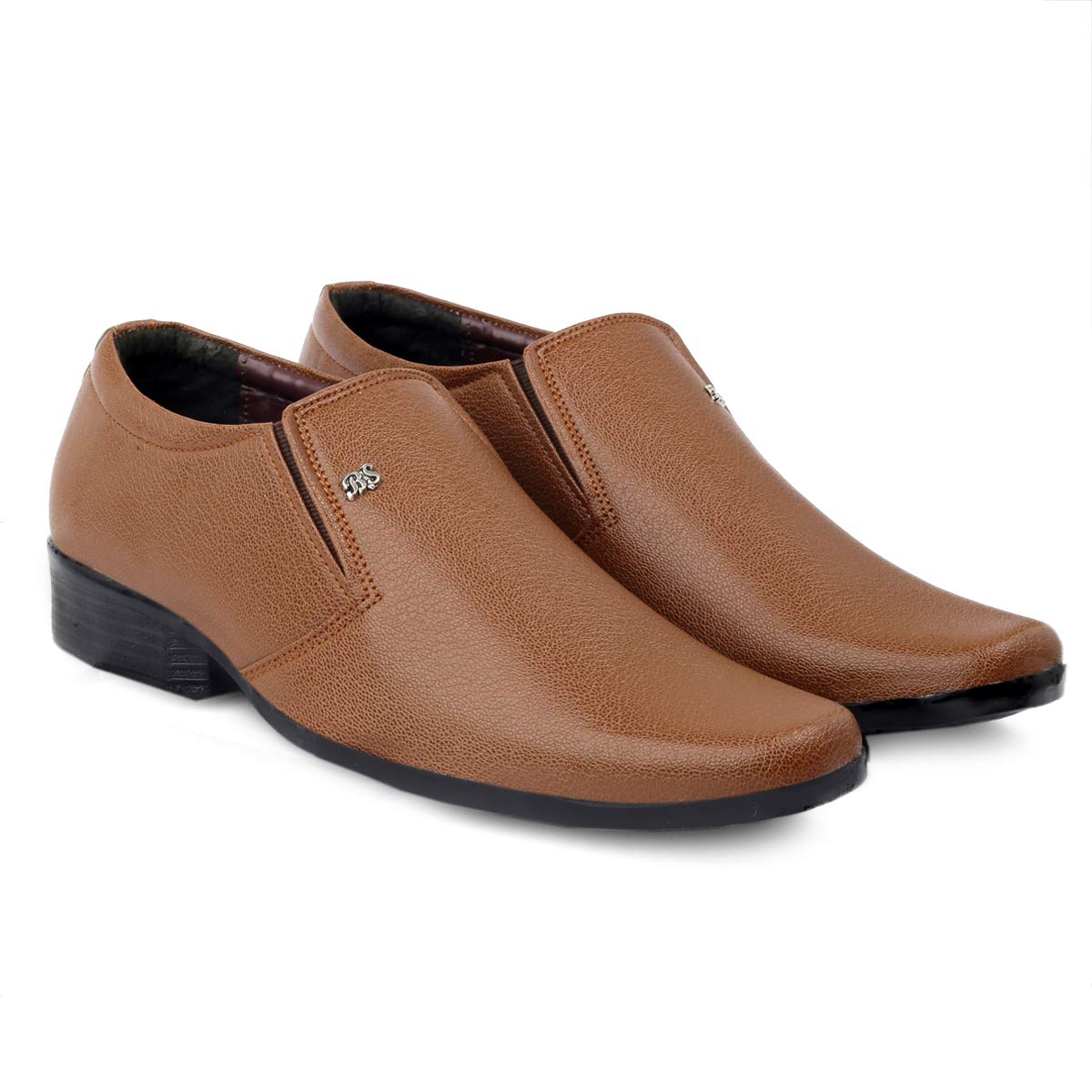 BXXY Mens Faux Leather Office Wear Moccasin Formal Tan Colour Slip-on Shoes (B08RDJMCTK) Amazon Price History, Amazon Price Tracker