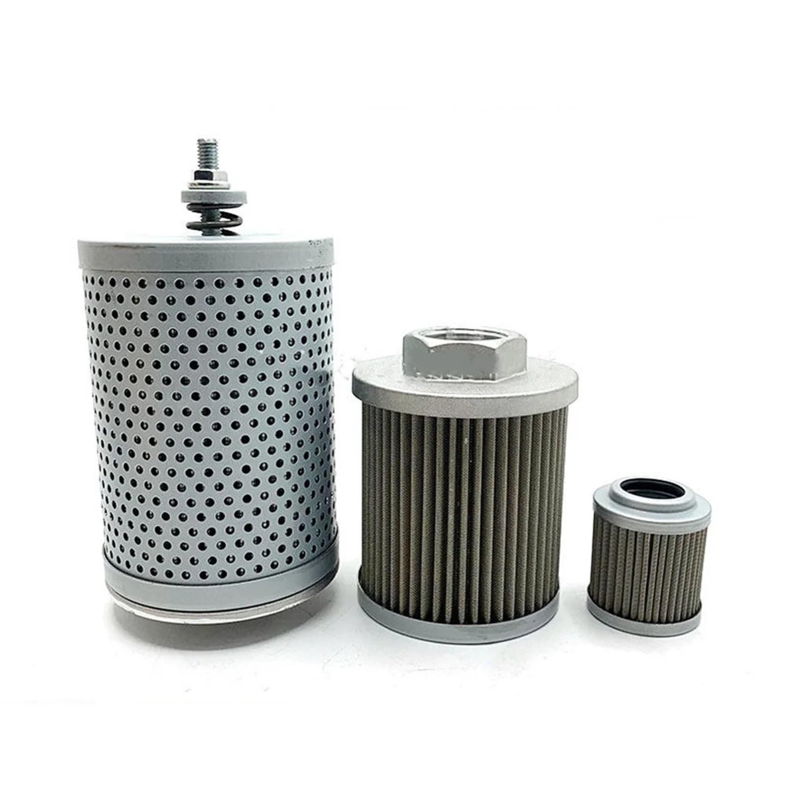 zestaw filtrów skrzyni biegów Pasuje do Kubota U10 10-3 U15 15-3S Filtr powrotny oleju hydraulicznego Filtr oleju pilota skrzyni biegów Części do koparek transmission filter(WHITE)