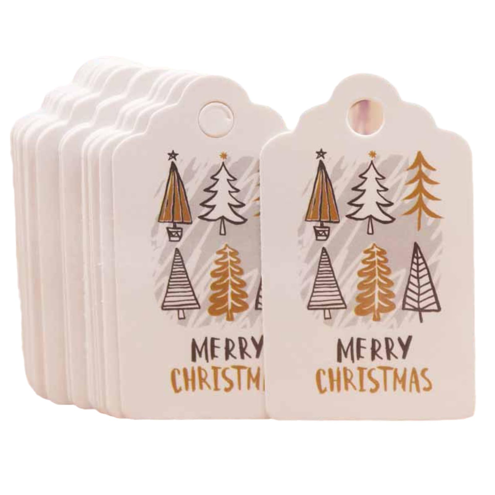 100 Etichette Regalo In Carta Kraft A Forma Di Osso Di Cane Con Spago - Perfette Per Matrimonio, Natale, Compleanno