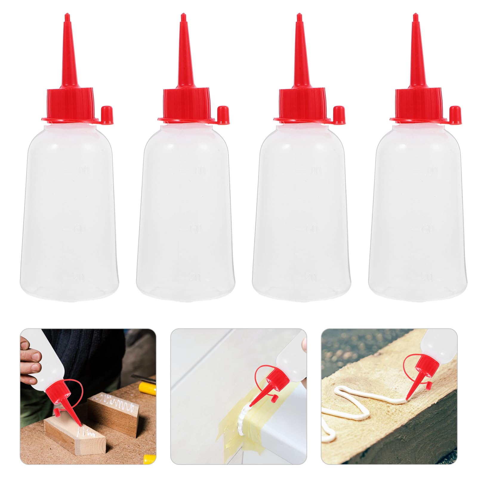 Mipcase 50stücke Kunststoff Quetschflaschen Mit Präzisionsspitze Ldpe Tropfflaschen Für Gel Und Für Bastelprojekte Tätowierungen Und Etikettierung