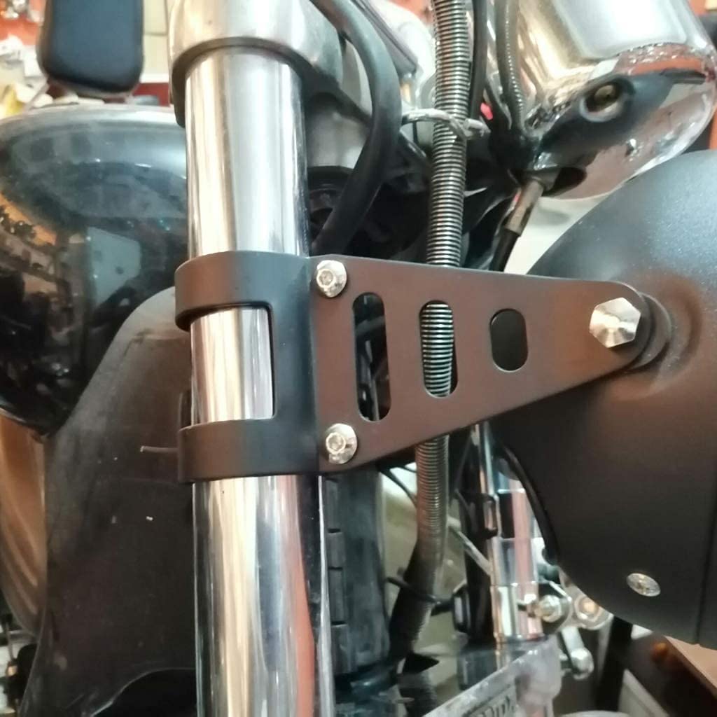 2pcs moto faro staffa di montaggio per Cafe Racers forcella 41-43mm