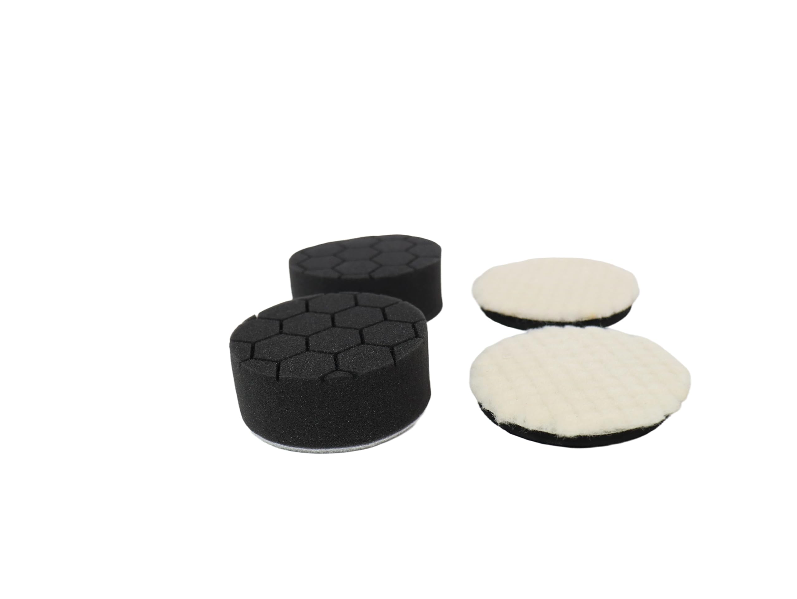 Amazon.co.jp: ウールバフ ハード 80mm & スポンジバフ 80mm 4個セット