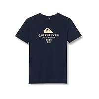 Quiksilver First Fire-Maglietta da Uomo, Black