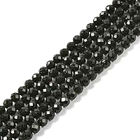 Vista 13 de Cuentas Redondas Facetadas de Ópalo Verde de 4 mm Sueltas de 16 Pulgadas para Hacer Joyas