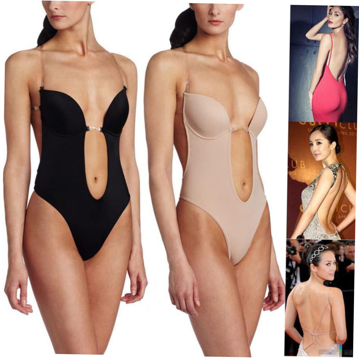Invisible Fajas Sujetadores Sin Tirantes Vestido De Boda Fajas Mono Invisible Tanga Para Mujeres Sujetadores Sin Espalda Para Sujetador Cor Rioriabody Leotardos Para Mujeres