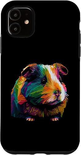 Miniatura 10 de iPhone 12 mini Guinea Pig Mom Dad Funny Piggy Lover Chew Cage Case