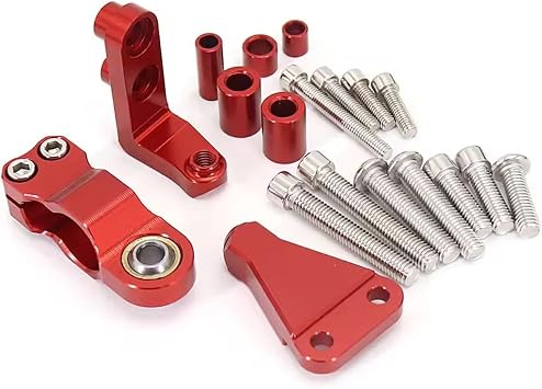 Fits for Aprilia RS 660 RS660 rs660 2021 2022 2023 Motorcycle Accessories Steering Stabilizer Damper Mounting Bracket Kit Stand - Red