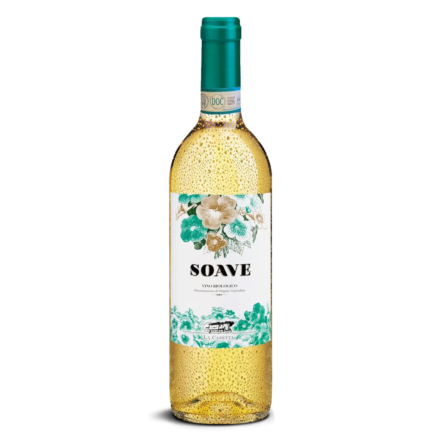 DELINAT – Soave La Casetta 2023 – Italienischer Weißwein trocken – Bio-Wein aus Valpolicella, vegan (1 x 0,75l)