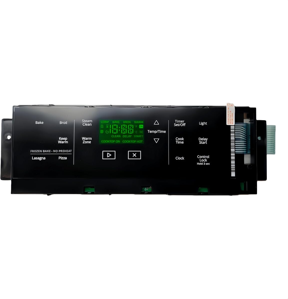 W11567368 Reemplazo del tablero de control del horno de gama compatible con la gama eléctrica Whirlpool - Reemplaza W11038140 W11175520 W11204517 W11314391