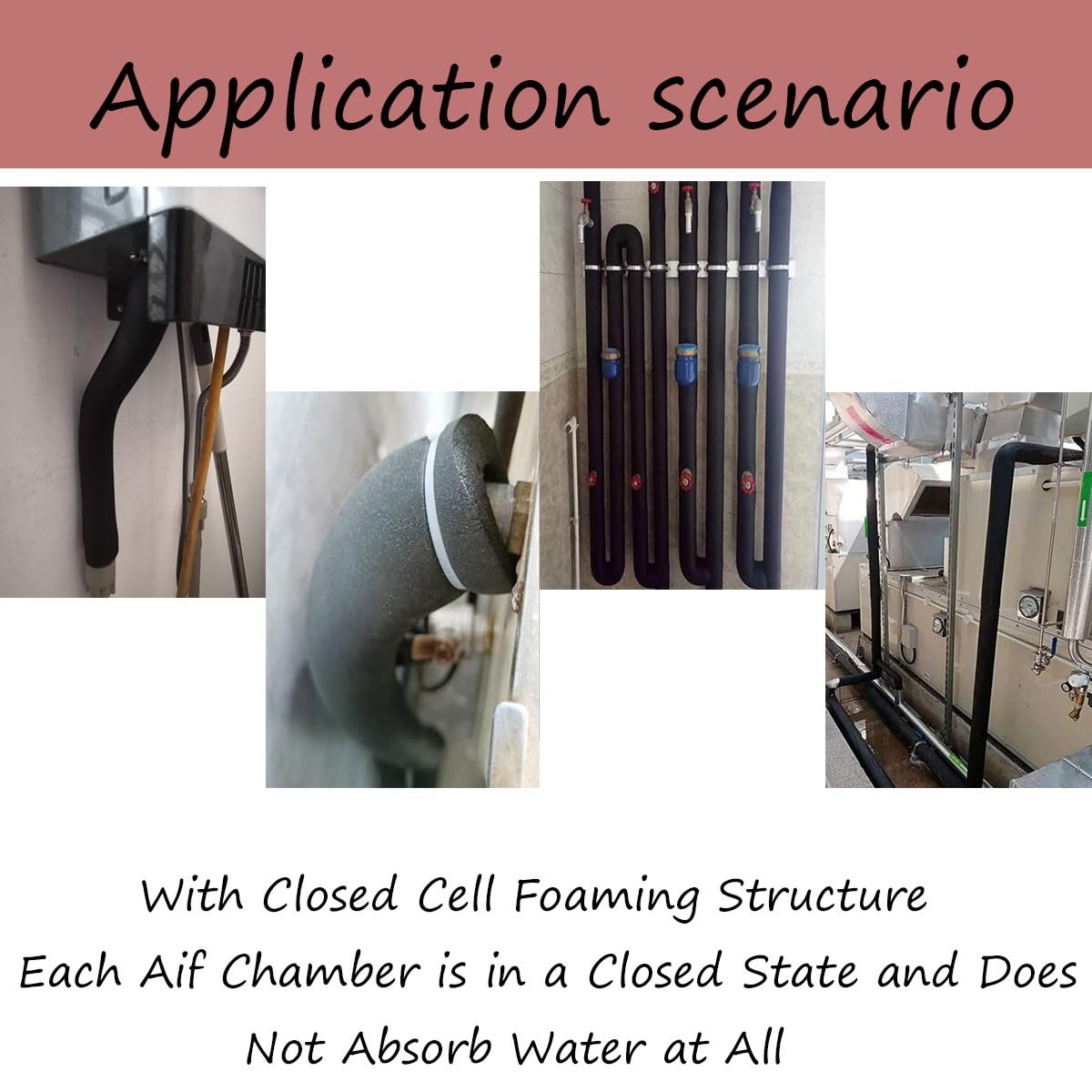 MObyat Isolation Pour Tuyaux Longueur1.7m/1.8m Manchon De