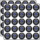 Perfect Size: Each sticker measures 1 inches—ideal for scrapbooks, planners, cards, envelopes, water bottles, laptops, phones, computers and more Value Pack: Includes 50 round awareness stickers across 2 sheets for multiple projects. Vibrant Designs:...