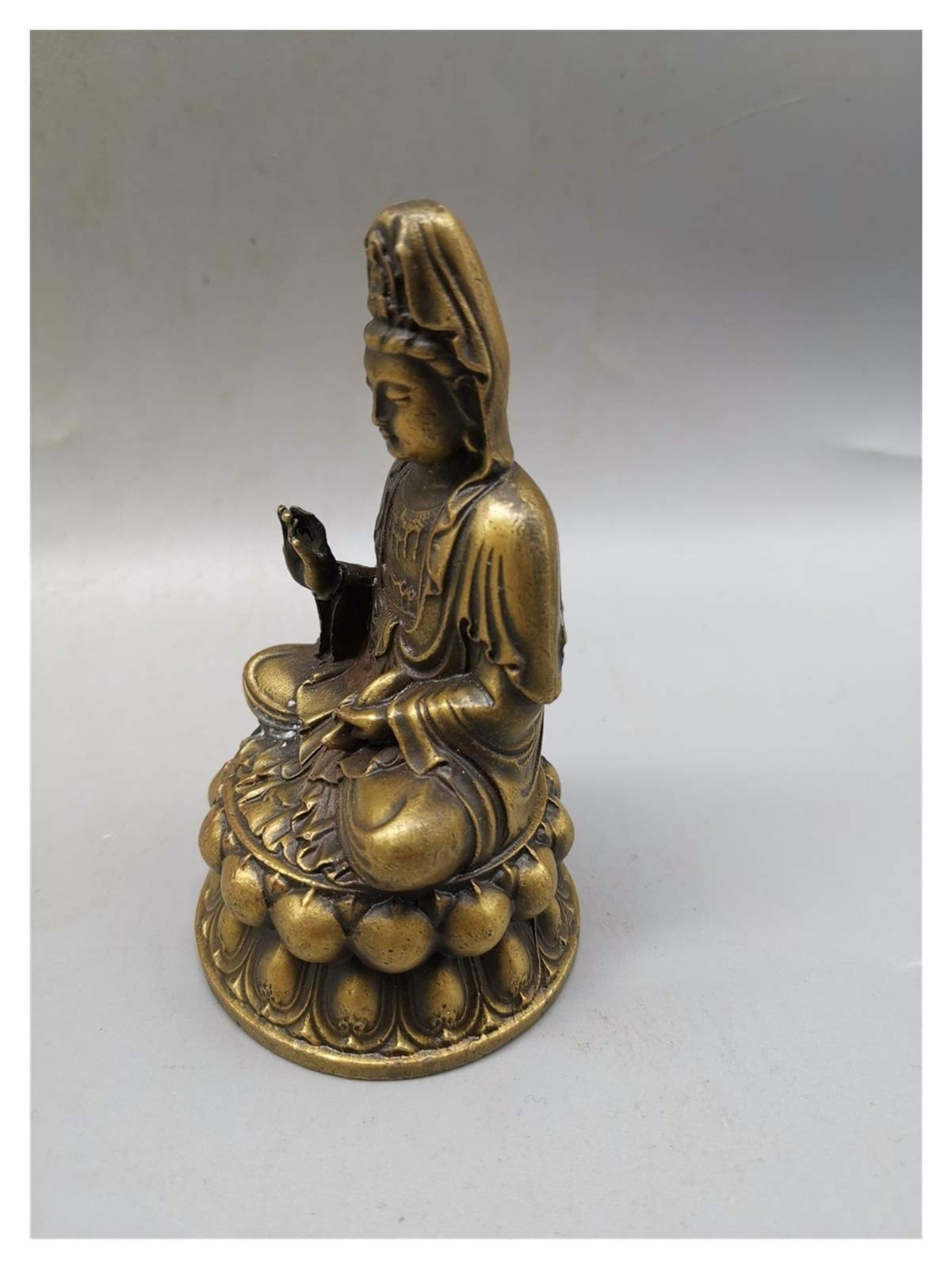 Amazon｜観音菩薩像 仏の装飾品 観音菩薩の祝福 仏像 中国の
