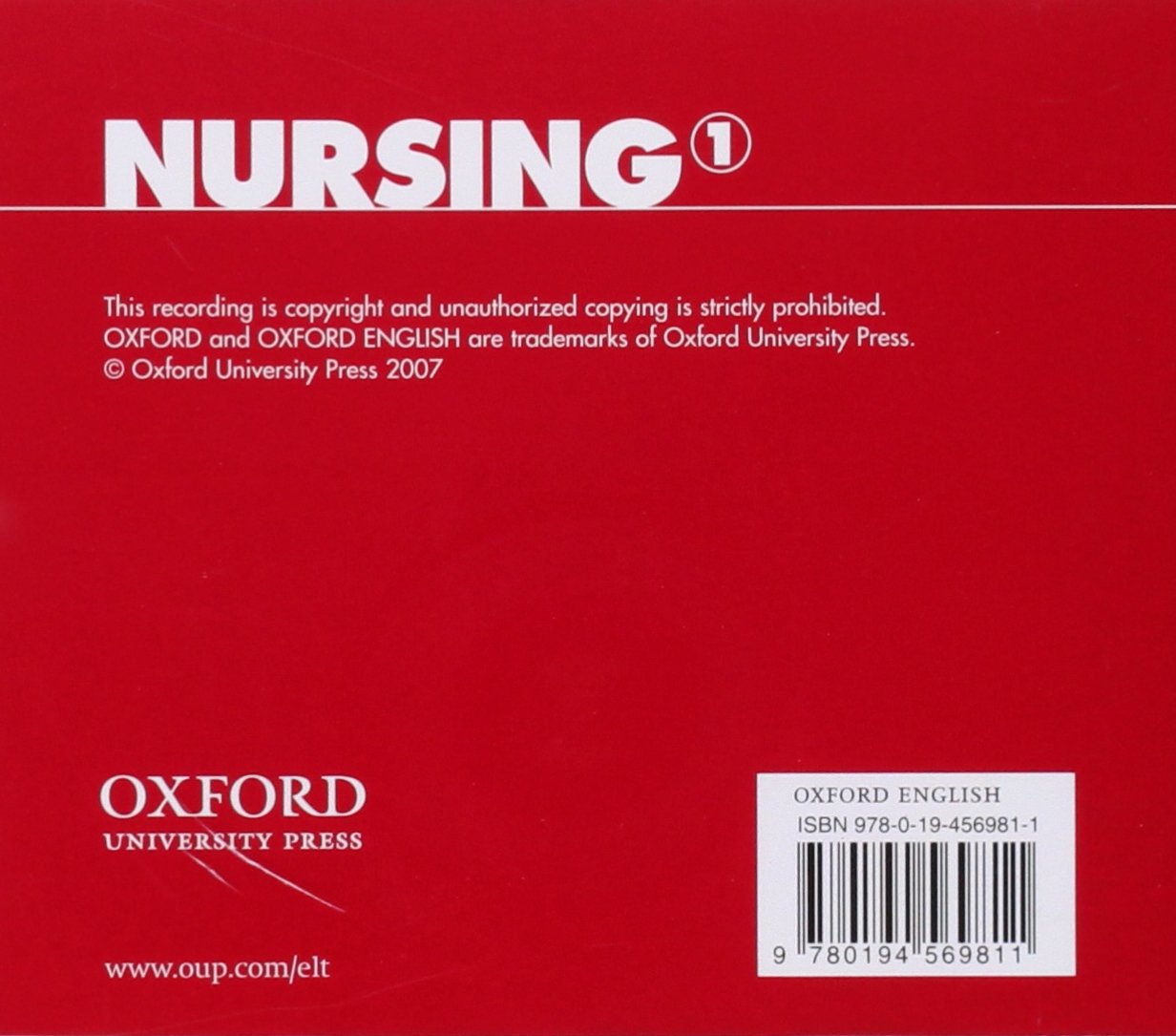 Nursing 1. CD: Class CD (English for Careers)