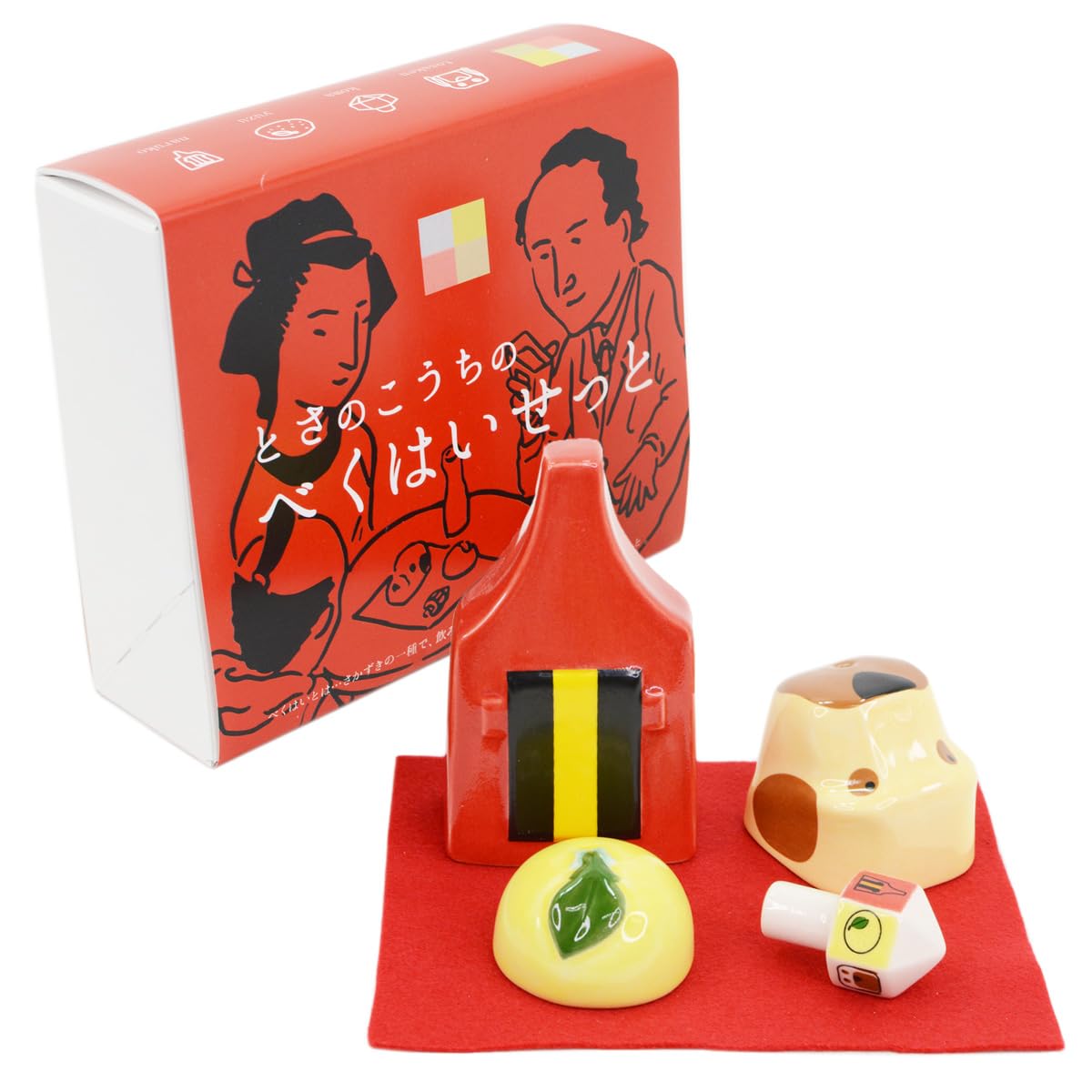 Amazon.co.jp: 土佐の旨味市場 可杯 杯 べく杯 セット 駒付き べくはい