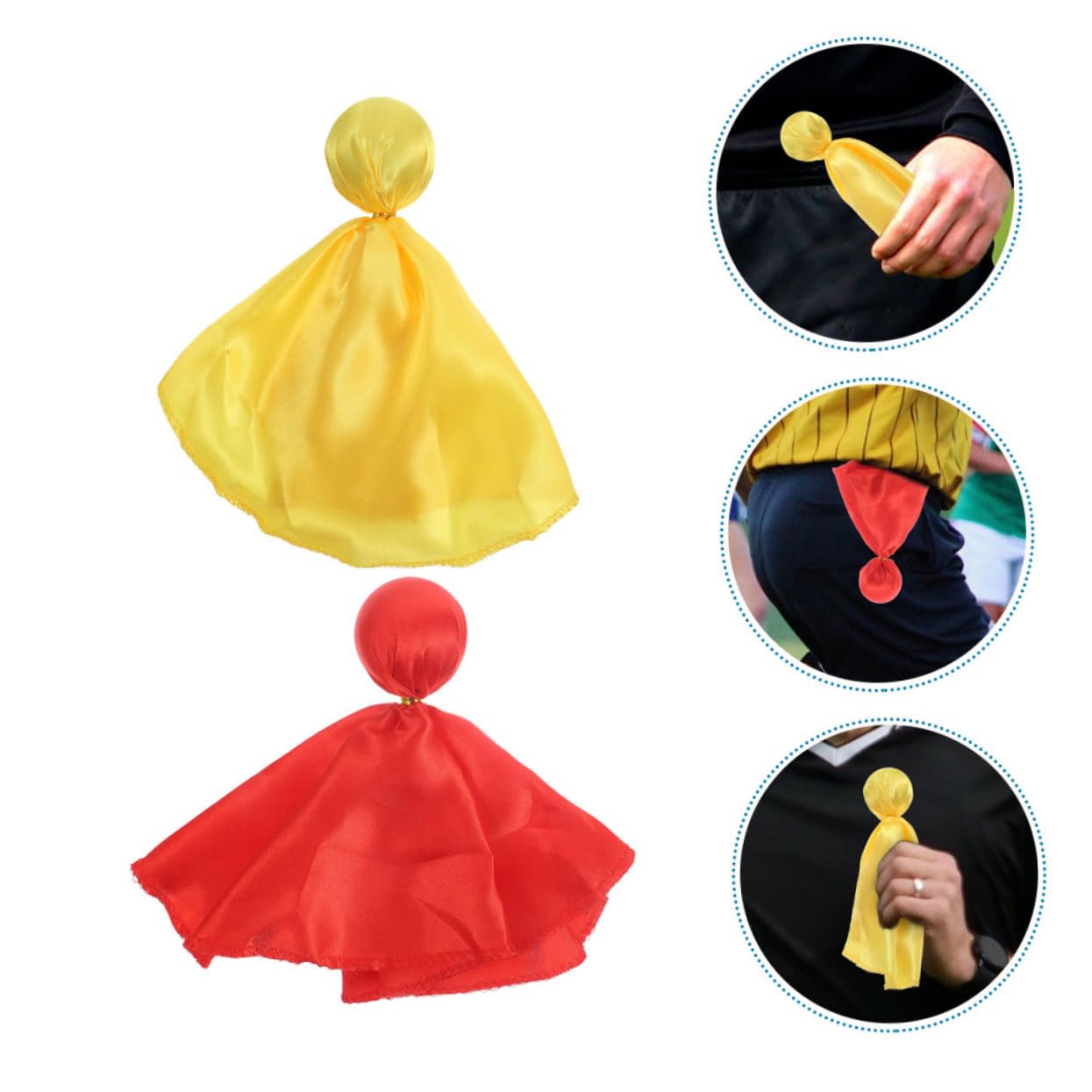 SUPVOX Football Referee Kit Penalty Flags Set Football Flags for Games Bright Durable