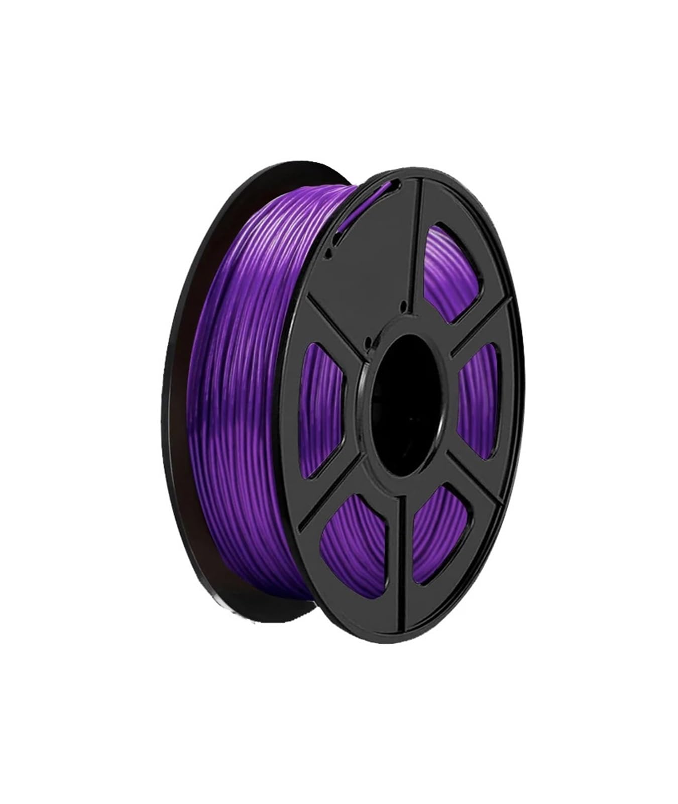 Filamento flexible suave T/P/U 95A de 1,75 mm, bobina de 250 g (0,55 lb), for impresora 3D F/D/M, color morado oscuro(TPU 500g)